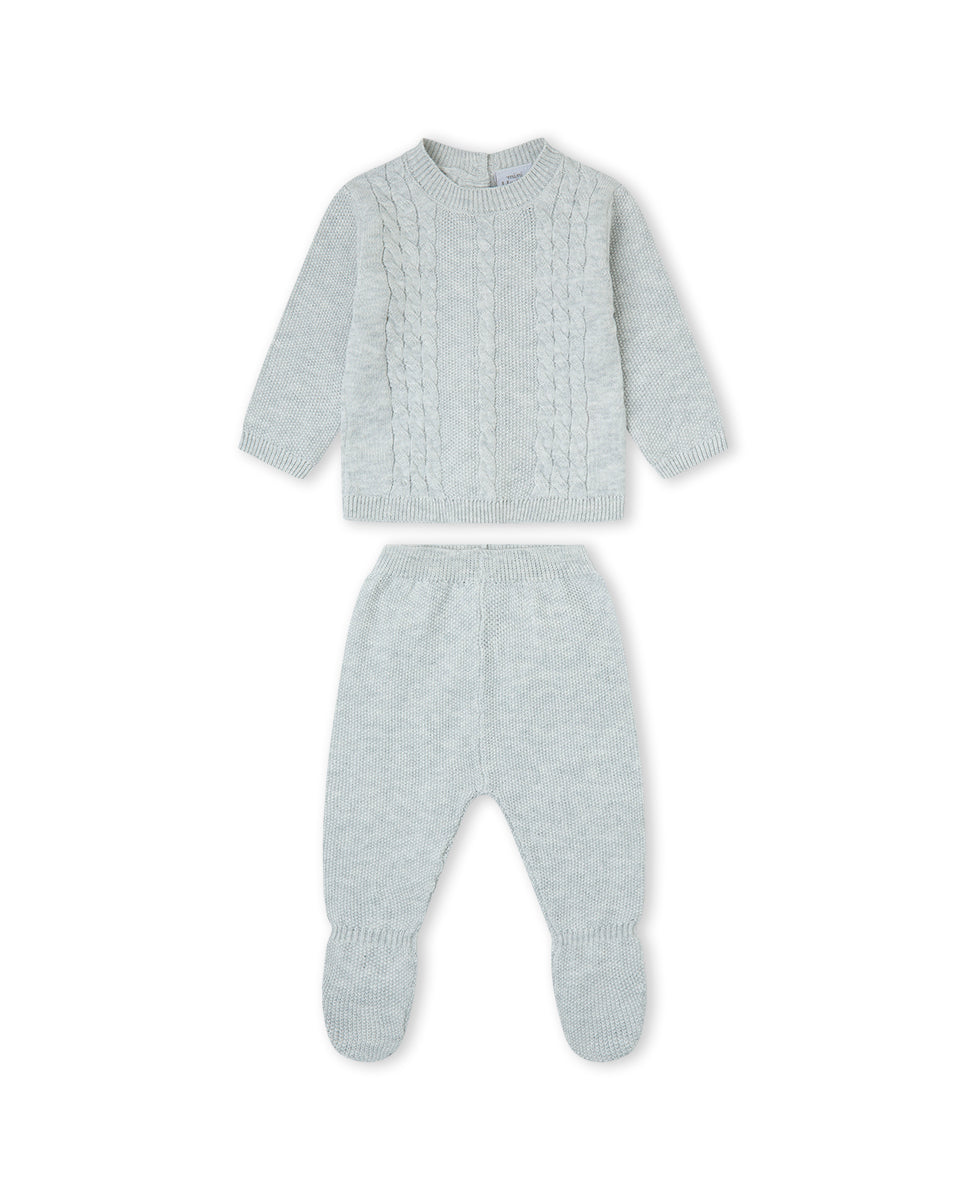 CONJUNTO GRIS VIGORÉ