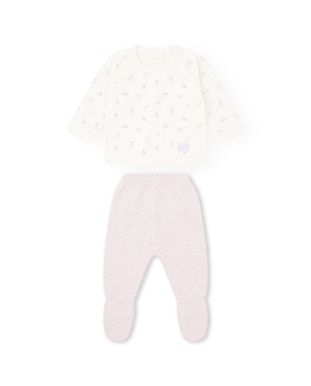 CONJUNTO ROSA MALVA