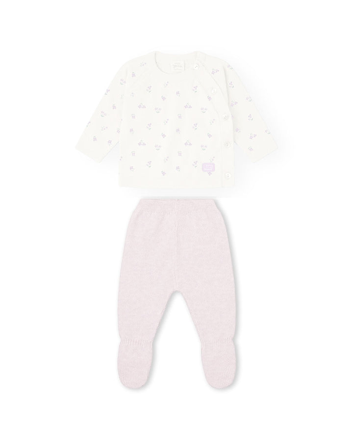 CONJUNTO ROSA MALVA