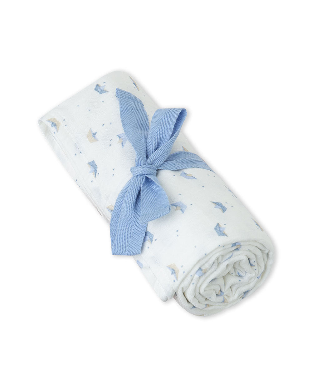 MUSELINA NIÑO SAILOR BLANCO