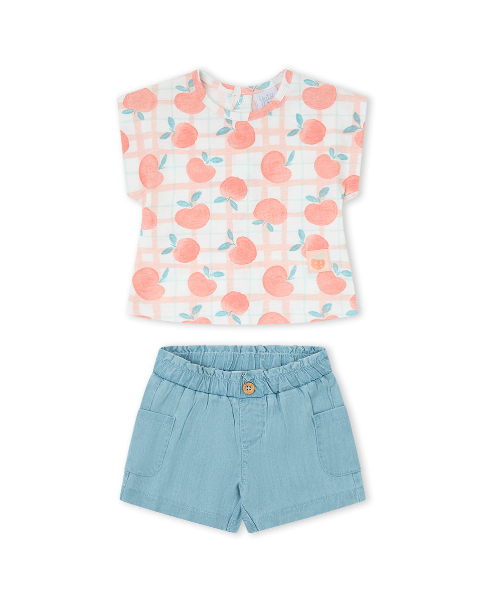 CONJUNTO MELOCOTON