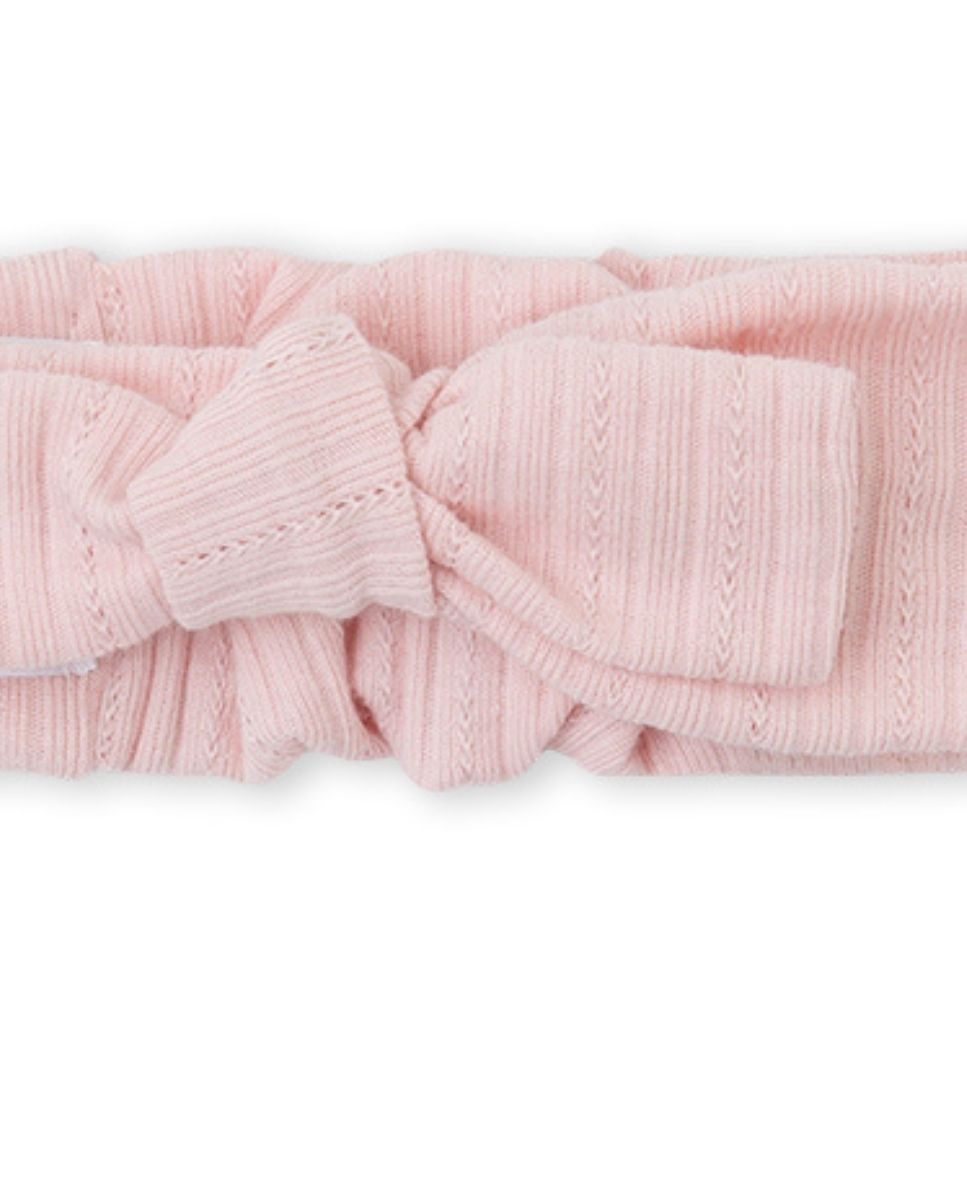BANDANA NIÑA LACE ROSA PALO