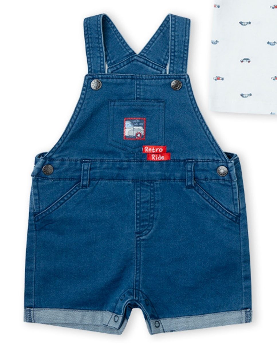 CONJUNTO DENIM AZUL