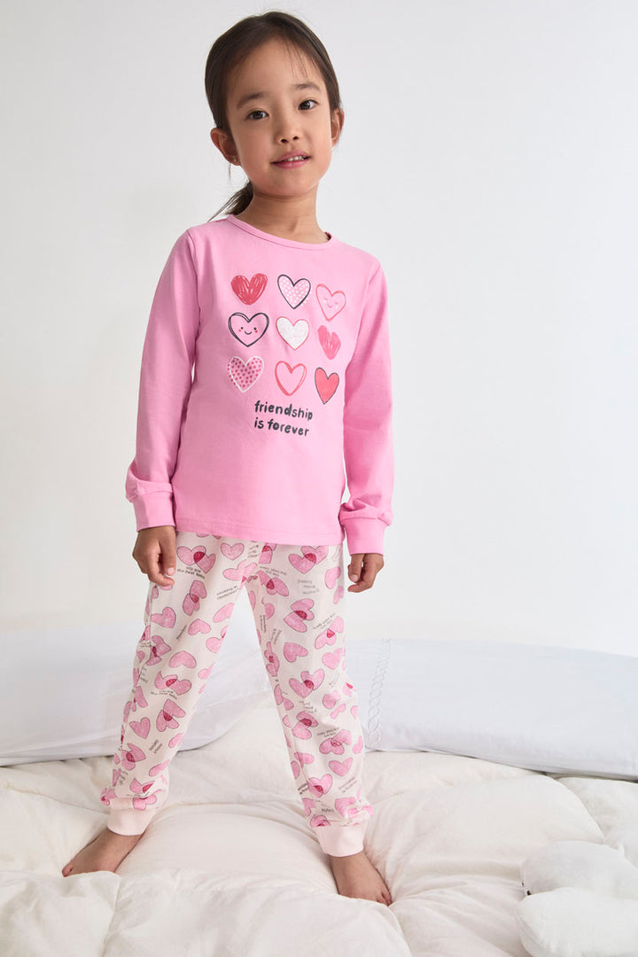 PIJAMA LARGO NIÑA FRIENDSHIP