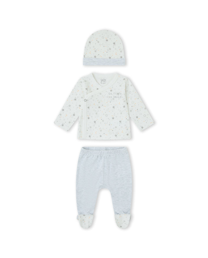 CONJUNTO JUBÓN NIÑO BLANCO