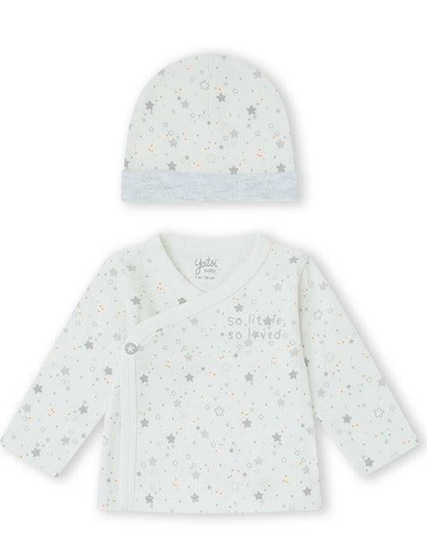 CONJUNTO JUBÓN NIÑO BLANCO