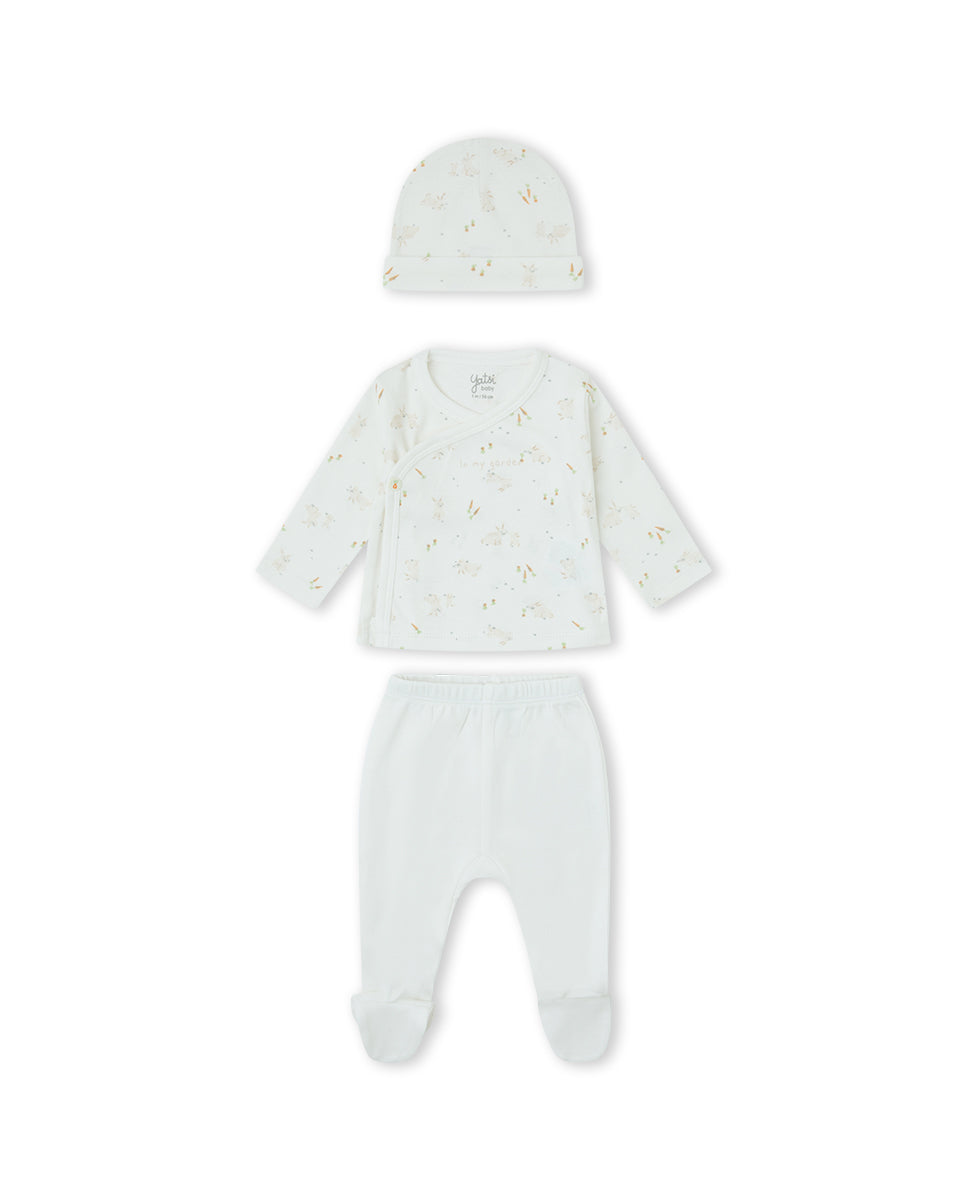 CONJUNTO JUBÓN NIÑO CRUDO
