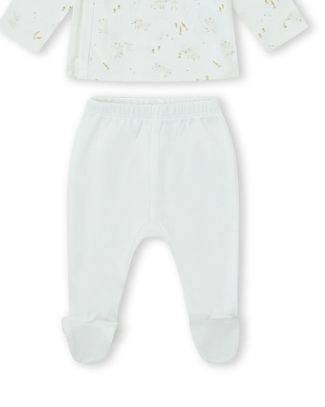 CONJUNTO JUBÓN NIÑO CRUDO