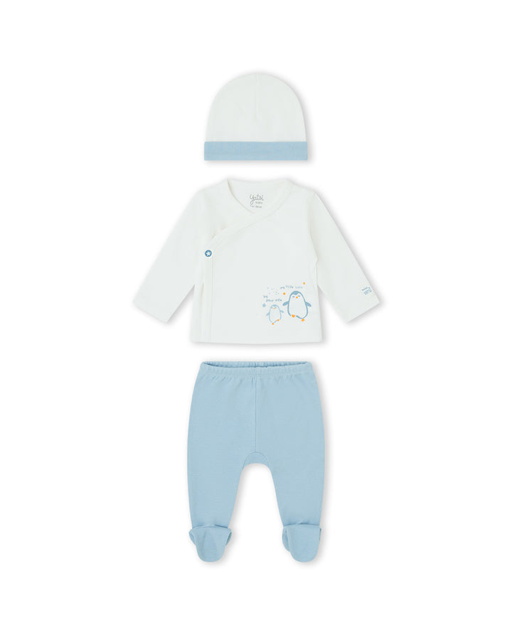 CONJUNTO JUBÓN NIÑO CRUDO