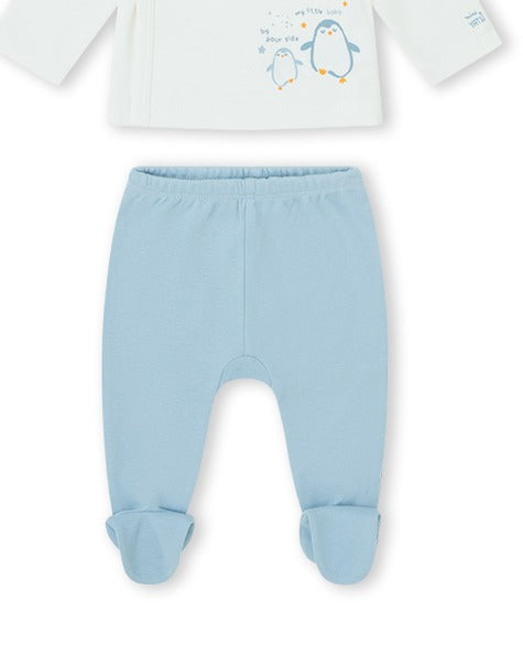 CONJUNTO JUBÓN NIÑO CRUDO