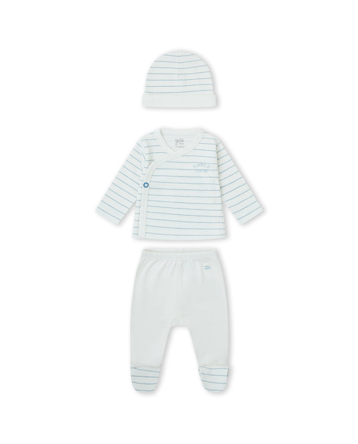 CONJUNTO JUBÓN NIÑO CRUDO