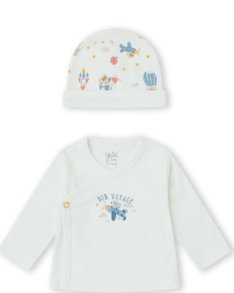 CONJUNTO JUBÓN NIÑO CRUDO