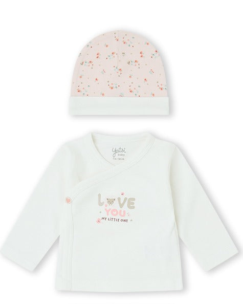 CONJUNTO JUBÓN NIÑA CRUDO