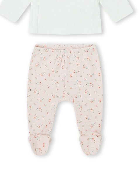 CONJUNTO JUBÓN NIÑA CRUDO