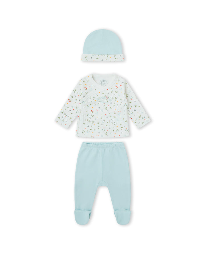 CONJUNTO JUBÓN NIÑA VERDE