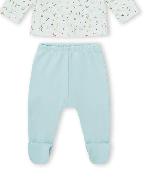 CONJUNTO JUBÓN NIÑA VERDE