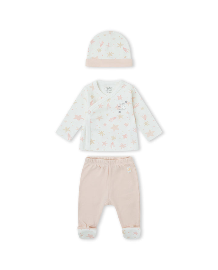 CONJUNTO JUBÓN NIÑA CRUDO