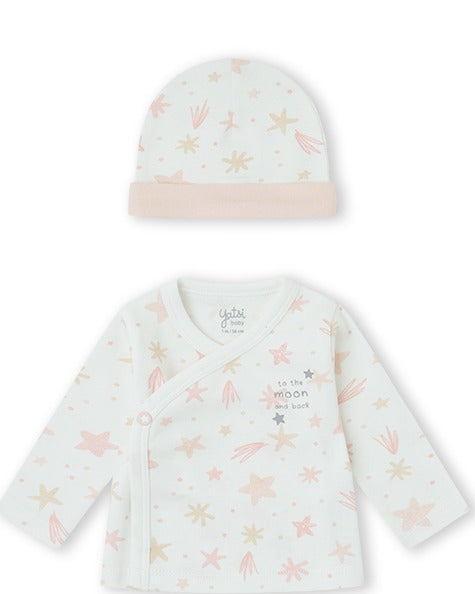 CONJUNTO JUBÓN NIÑA CRUDO