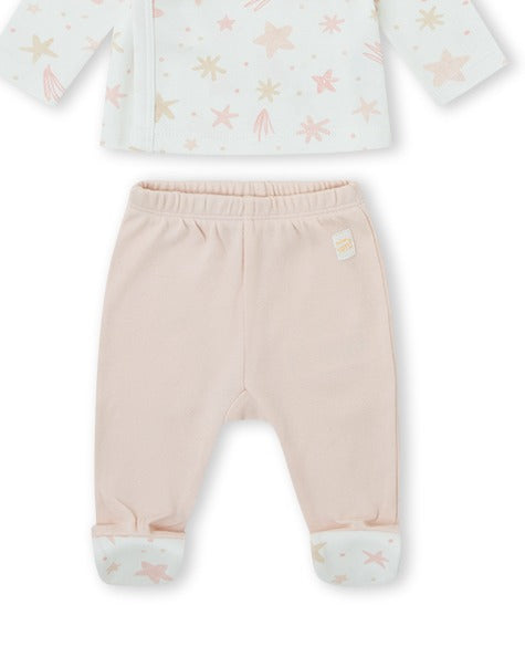 CONJUNTO JUBÓN NIÑA CRUDO