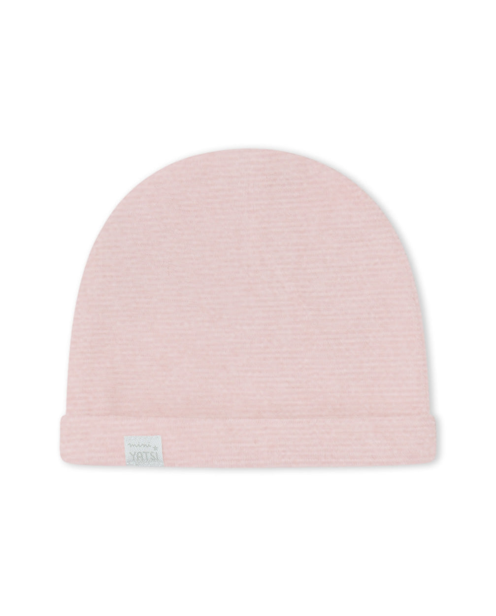 GORRO RECIÉN NACIDO UNISEX ROSA PALO