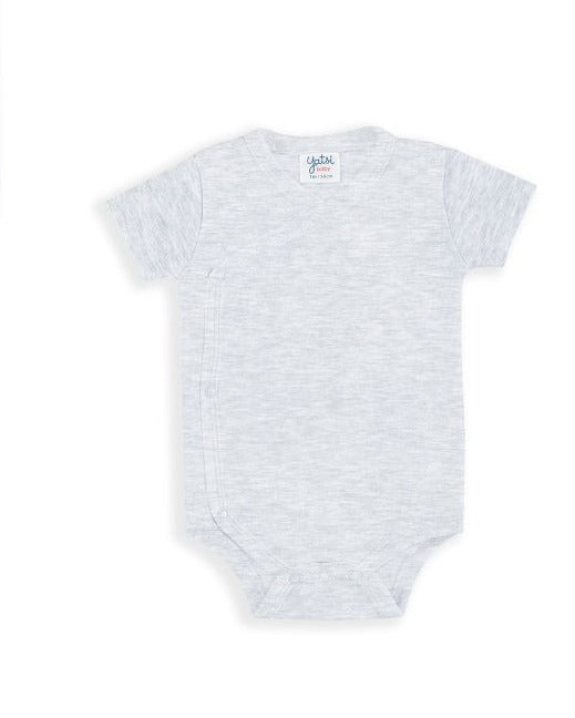PACK 2 BODIES ABIERTO UNISEX BLANCO Y GRIS