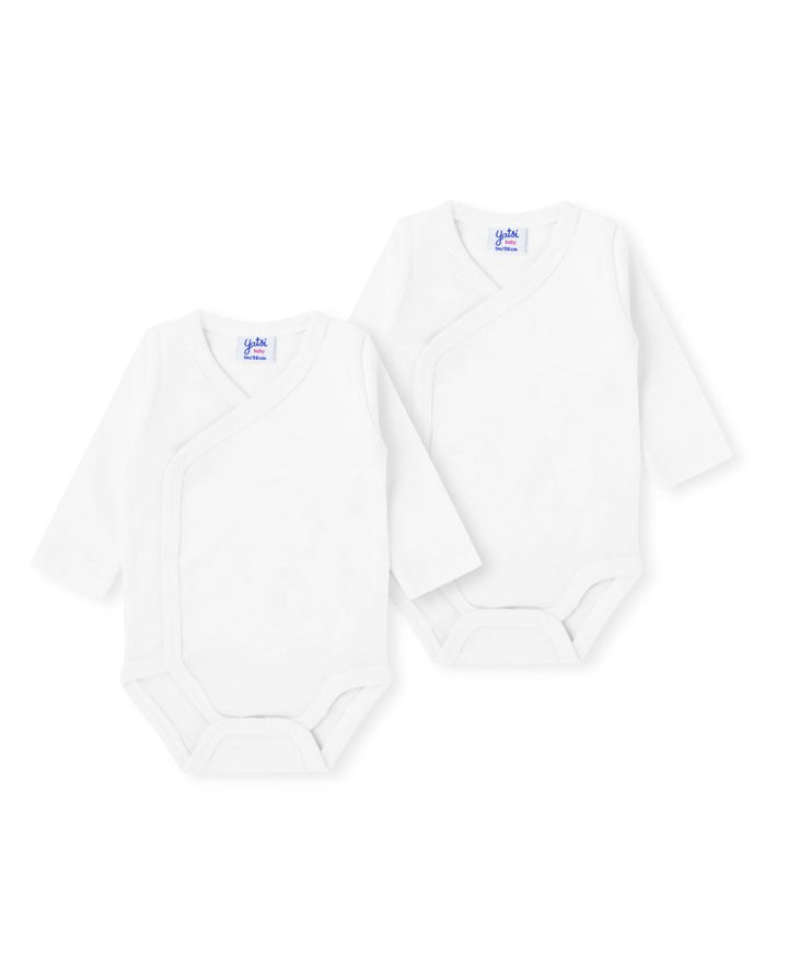 PACK 2 BODIES ABIERTO UNISEX BLANCO
