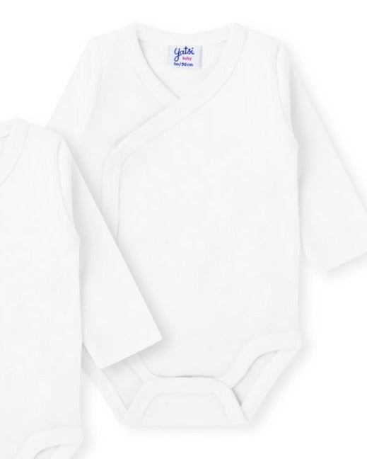 PACK 2 BODIES ABIERTO UNISEX BLANCO