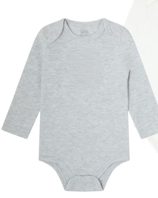 PACK 2 BODIES AMERICANO UNISEX BLANCO Y GRIS
