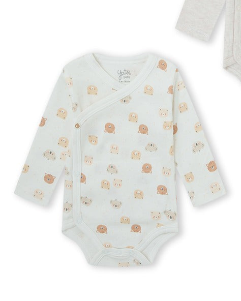 PACK 2 BODIES NIÑO BEIGE