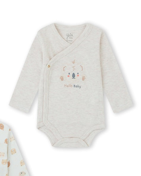 PACK 2 BODIES NIÑO BEIGE