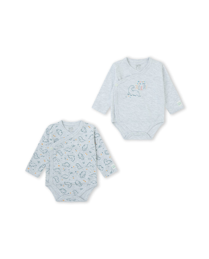 PACK 2 BODIES NIÑO GRIS VIGORÉ