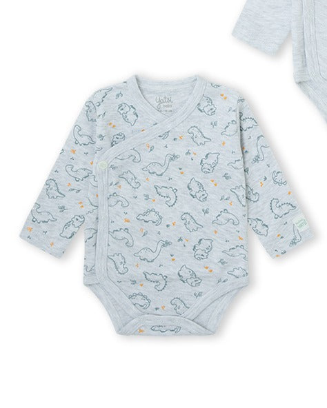 PACK 2 BODIES NIÑO GRIS VIGORÉ