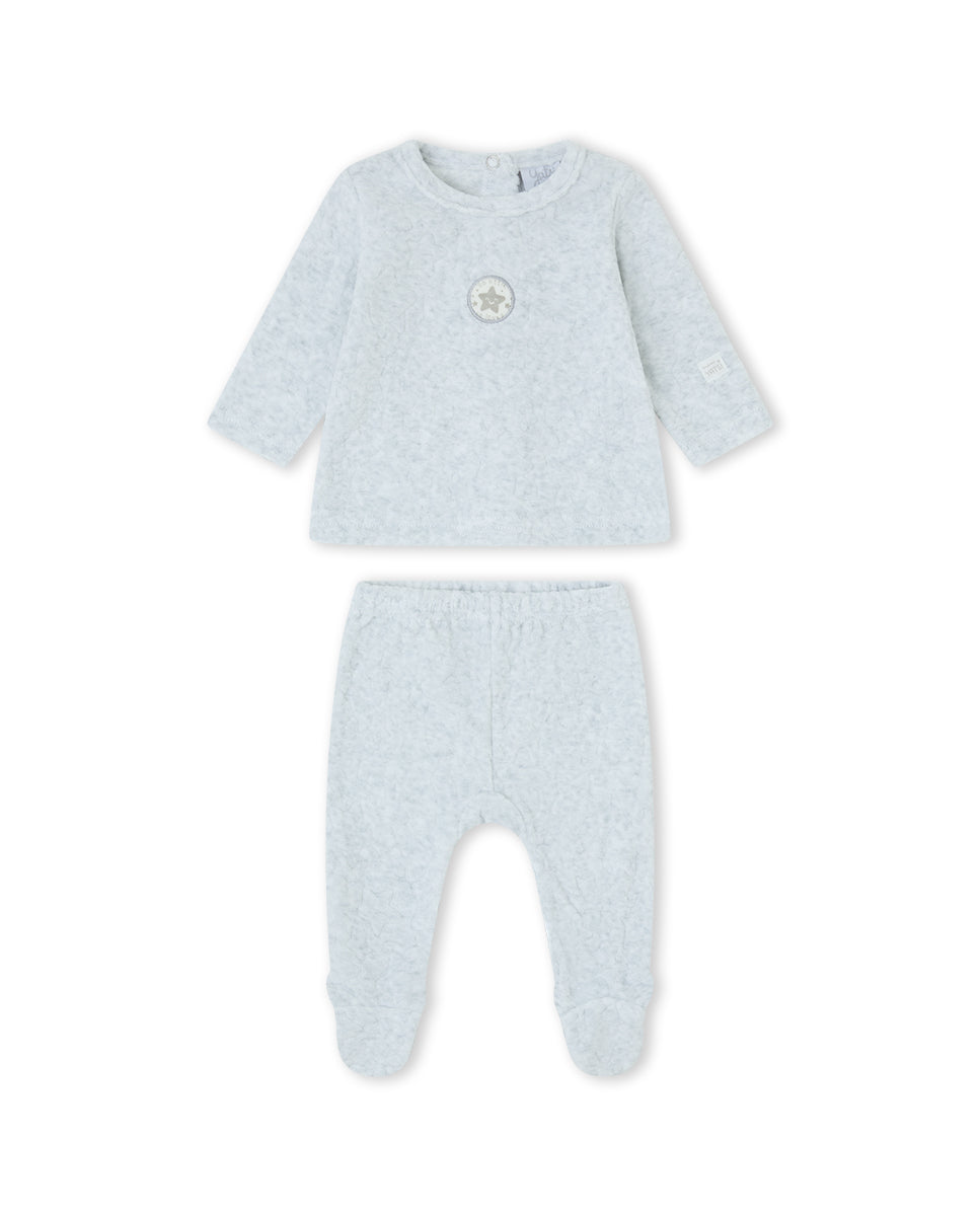 CONJUNTO POLAINA NIÑO GRIS VIGORÉ