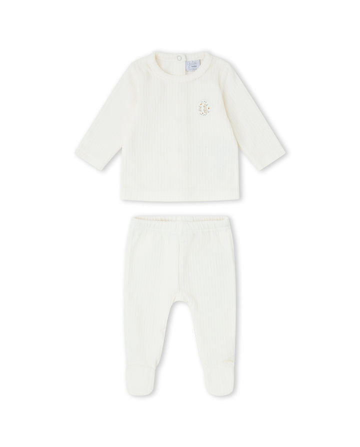 CONJUNTO POLAINA NIÑO CRUDO