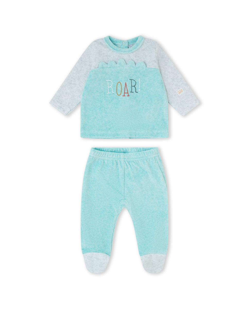 CONJUNTO POLAINA NIÑO VERDE