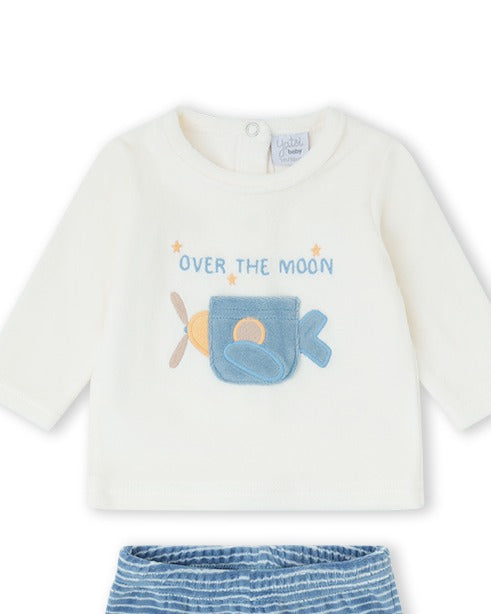 CONJUNTO POLAINA NIÑO CRUDO