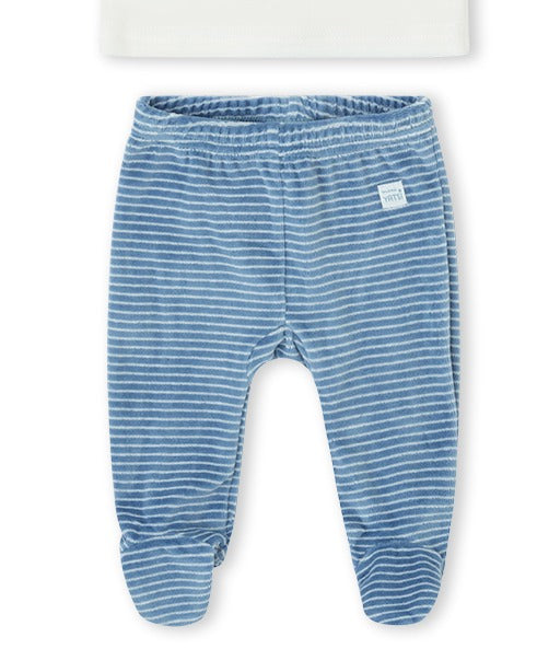 CONJUNTO POLAINA NIÑO CRUDO