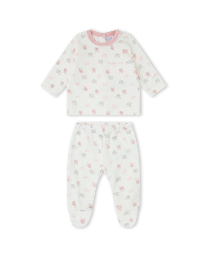 CONJUNTO POLAINA NIÑA CRUDO