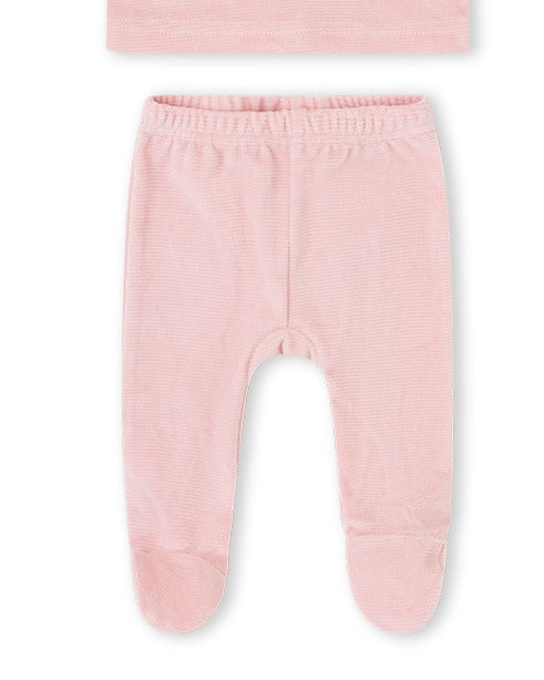 CONJUNTO POLAINA NIÑA ROSA MALVA