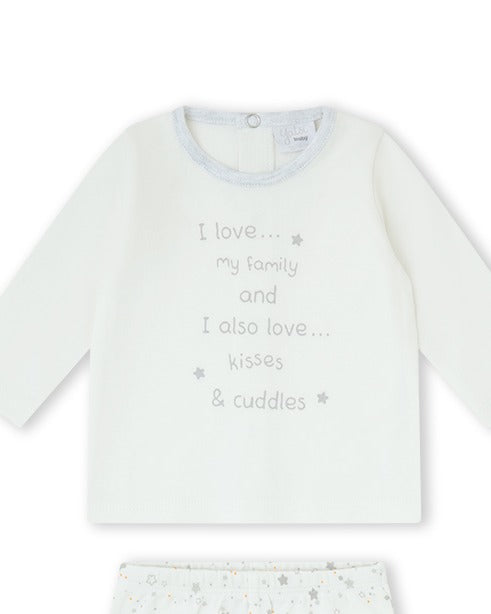CONJUNTO POLAINA NIÑO BLANCO