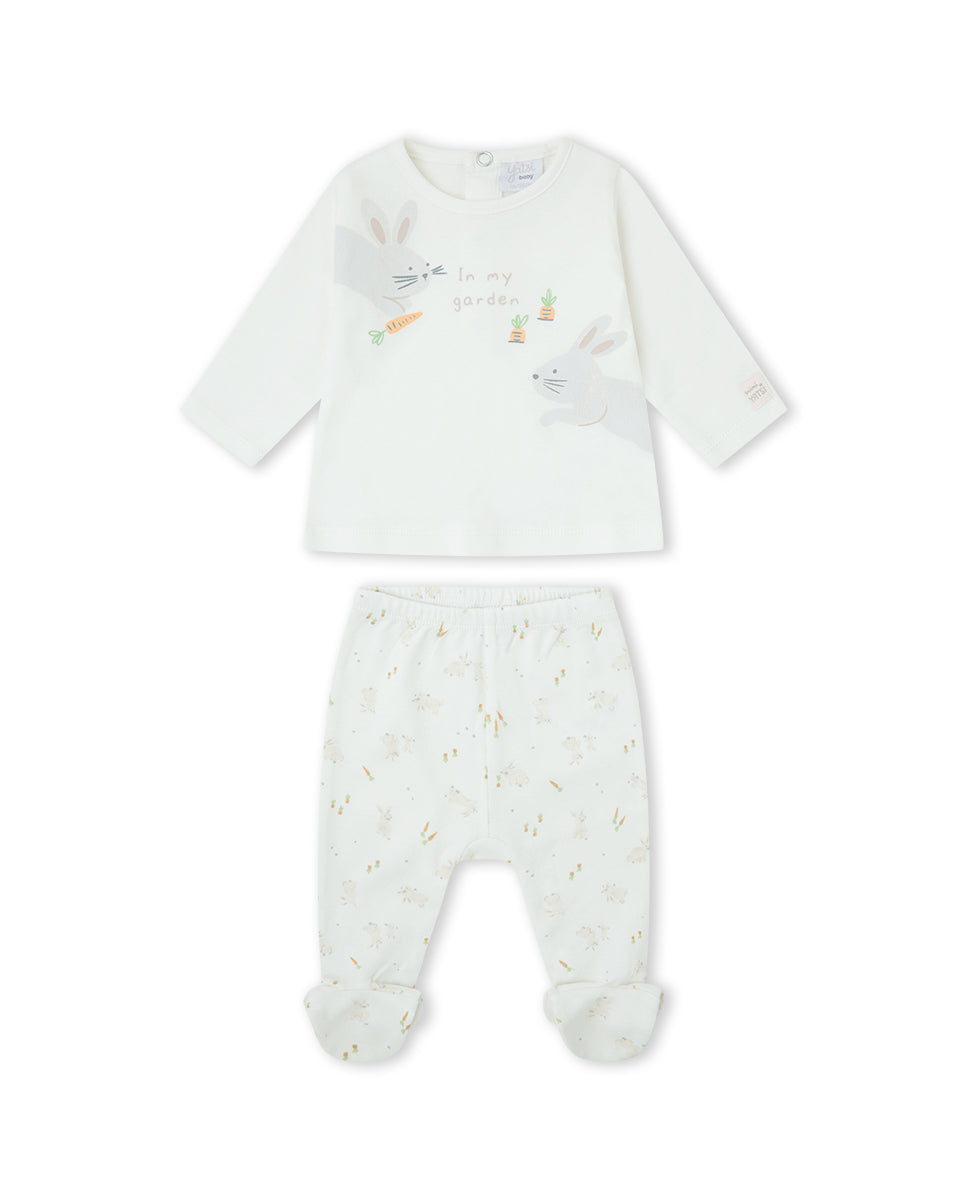 CONJUNTO POLAINA NIÑO CRUDO