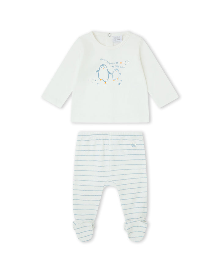 CONJUNTO POLAINA NIÑO CRUDO