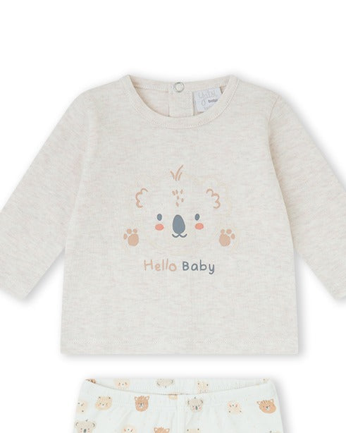 CONJUNTO POLAINA NIÑO BEIGE