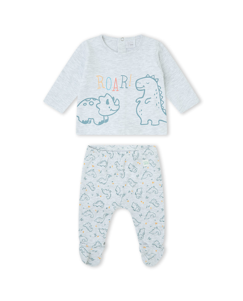 CONJUNTO POLAINA NIÑO GRIS VIGORÉ