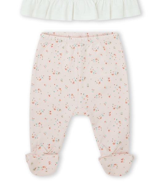 CONJUNTO  POLAINA NIÑA CRUDO