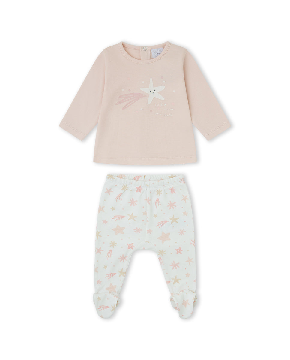 CONJUNTO POLAINA NIÑA CRUDO
