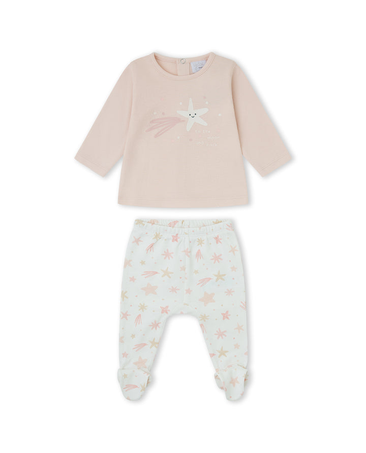 CONJUNTO POLAINA NIÑA CRUDO