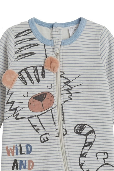 PELELE CREMALLERA NIÑO BEIGE