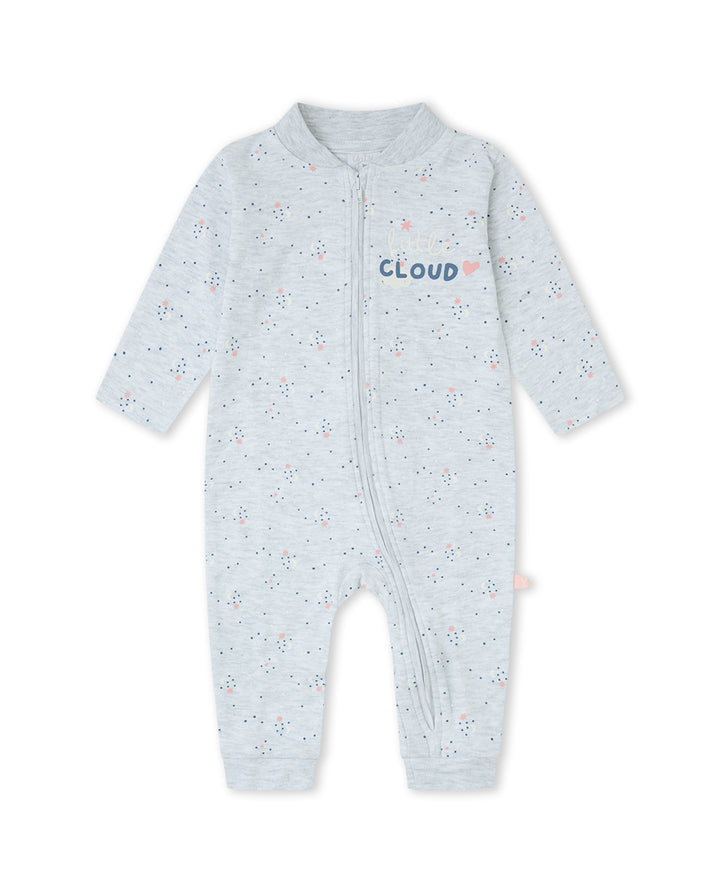 PELELE CREMALLERA NIÑA GRIS VIGORÉ