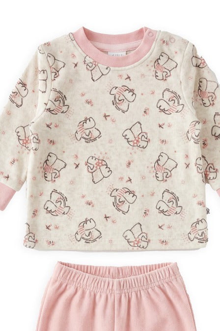 PIJAMA  NIÑA CRUDO